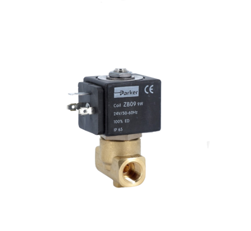 Клапан PARKER 2-х ходовой  1/4х1/4, 24V, 50/60Hz
