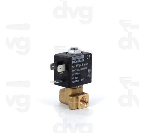 Клапан PARKER 2-х ходовий, 1/8х1/8, DN2,5 мм; VITON®; 220/230V; 50/60Hz