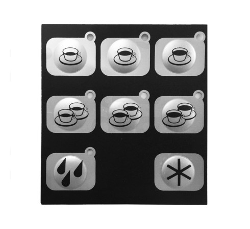 Наклейка кнопок La Scala CARMEN