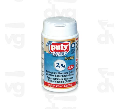 Таблетки для чистки кофейных систем Puly Caff Plus 2.5гр