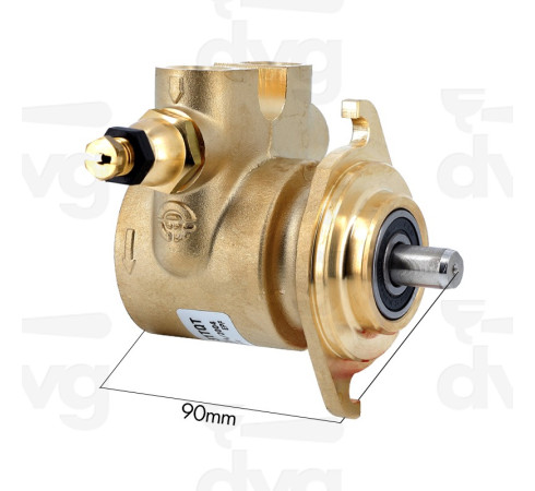 Помпа Fluid-o-Tech 150л/г шток напівмісяць,  2 болта